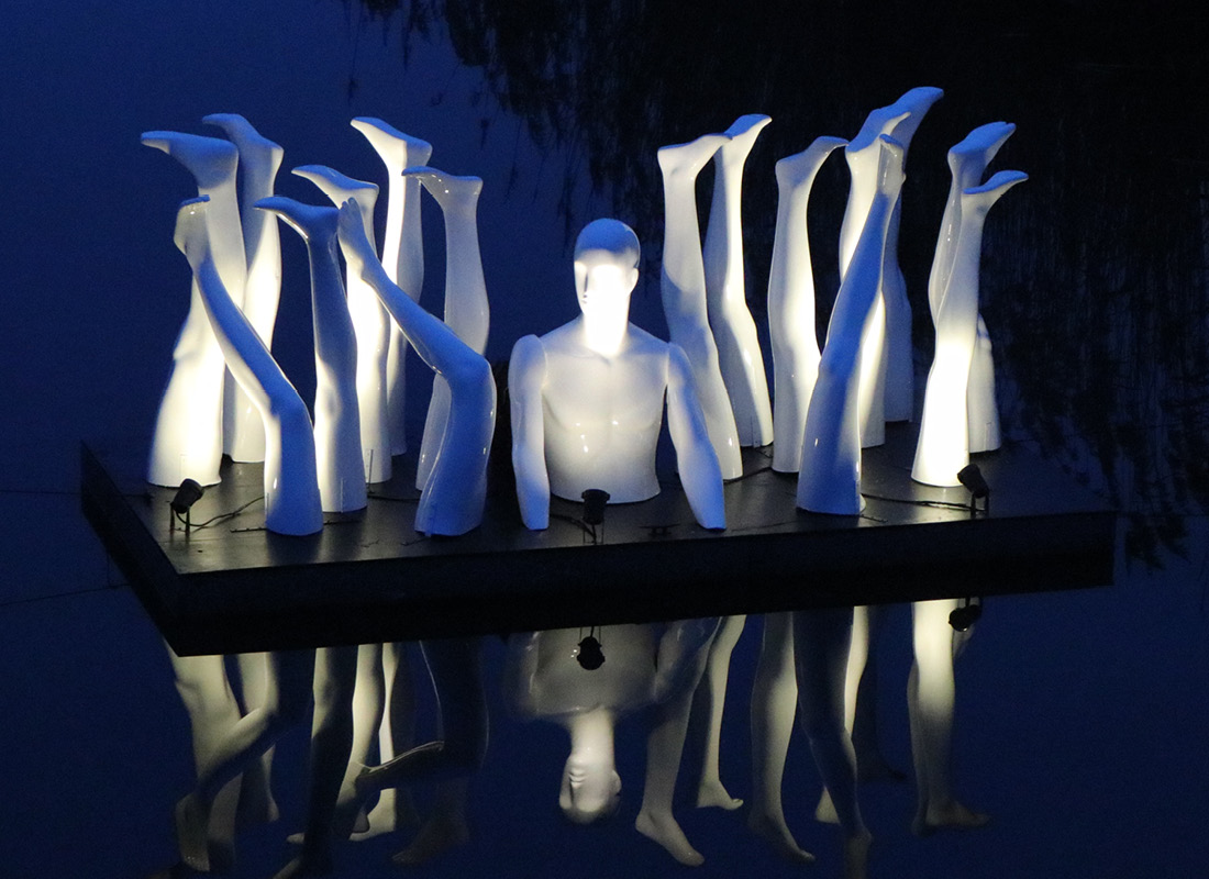 beeldende kunst ruimtelijk werk, Irma van Zijl - Dieptepunt