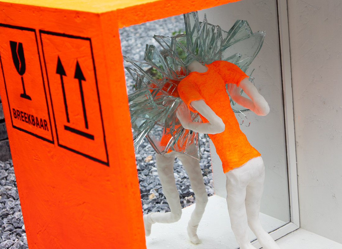 beeldende kunst ruimtelijk werk, Irma van Zijl - Doorbraak