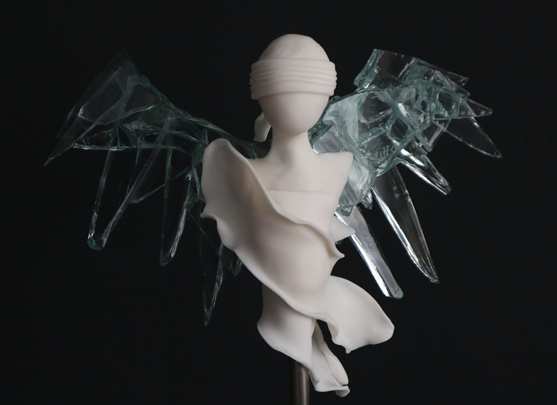 beeldende kunst ruimtelijk werk, Irma van Zijl - Versplinterde Waarheid